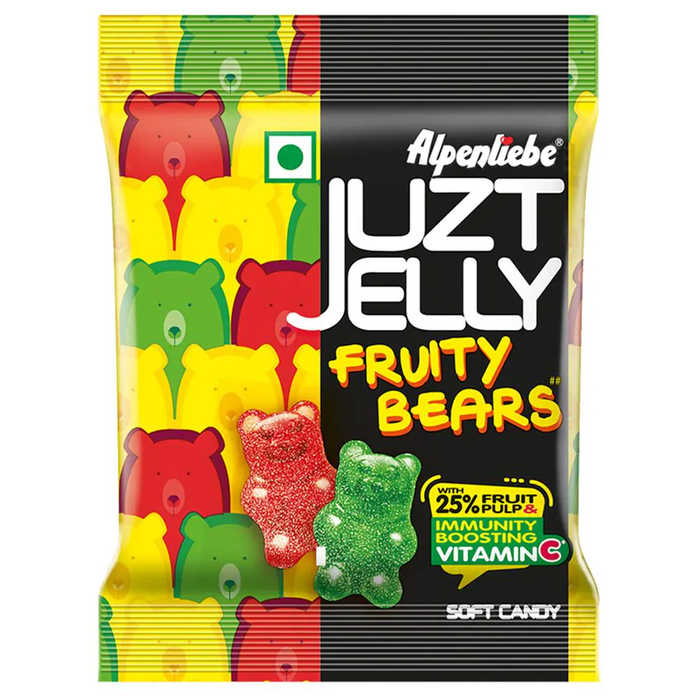 Alpenliebe Juzt Jelly Fruity Bears 67.5Gm